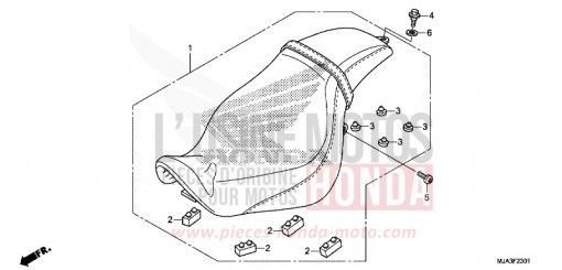 SITZ (VT750C2S) VT750C2SD de 2013